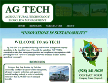 Tablet Screenshot of agtechllc.net